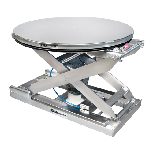Positionneur pour palette &agrave; nivellement automatique EZ Loader SS - 100% acier inoxydable, 43" lo x 43" la, Capacit&eacute; 4000 lb Pronet Distribution