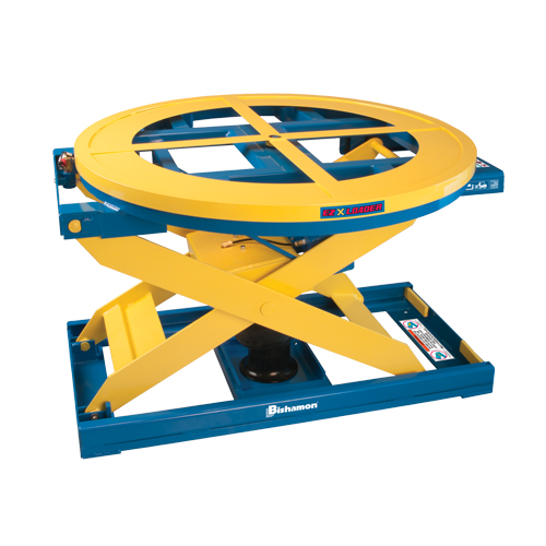 Positionneur pour palette &agrave; nivellement automatique EZ X Loader, 43" lo x 43" la, Capacit&eacute; 4000 lb Pronet Distribution