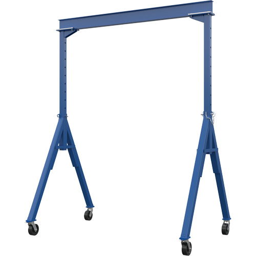 Adjustable Height Gantry Crane, 10' L, 2000 lbs. (1 tons) Capacity Pronet Distribution