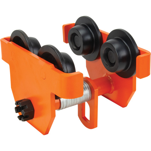 Adjustable Trolley with Safety Plates, 4000 lbs. (2 tons) Pronet Distribution