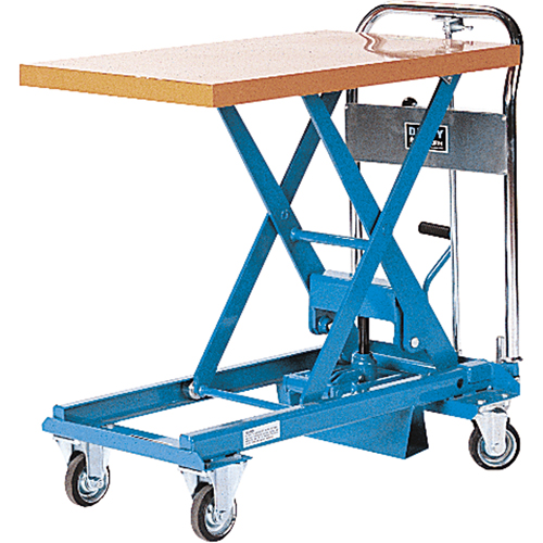 Dandy Lift Scissor Lift Table, 31-1/2" L x 19-7/10" W, Steel, 550 lbs. Capacity Pronet Distribution
