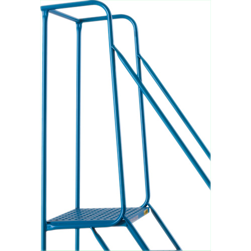 CSA-Certified Rolling Step Ladder with Locking Step, 16 Steps, 30" Step Width, 144" Platform Height, Steel Pronet Distribution