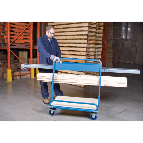 Lumber Cart, 39" x 26" x 42", 1200 lbs. Capacity Pronet Distribution