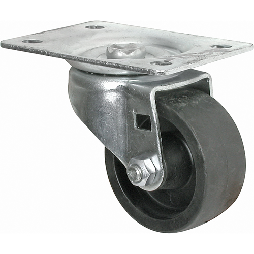 Light-Duty Caster, Swivel, 2-1/2" (63.5 mm), Polyolefin, 200 lbs. (91 kg.) Pronet Distribution