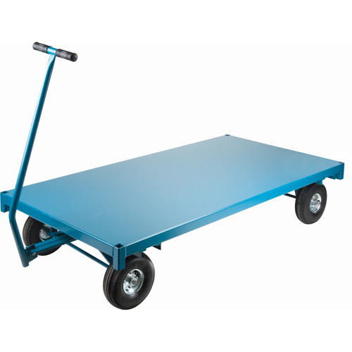 Platform Trucks - Ergonomic Platform Wagon Trucks, 36" W x 72" L, 1000 lbs. Capacity Pronet Distribution