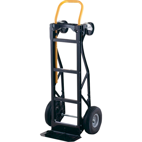 Convertible Hand Trucks, Nylon, 600 lbs. Capacity Pronet Distribution