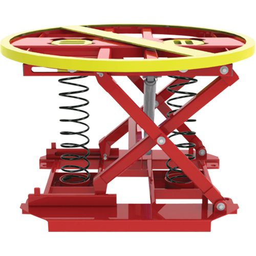 Plateforme de levage manuelle Pallet Pal 360, 43-5/8" lo x 43-5/8" la, Capacit&eacute; 4500 lb Pronet Distribution