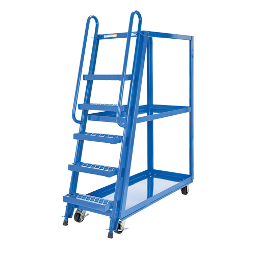 Stock Picking Cart, Steel, 21-7/8" W x 56-1/8" D, 3 Shelves, 1000 lbs. Capacity Pronet Distribution