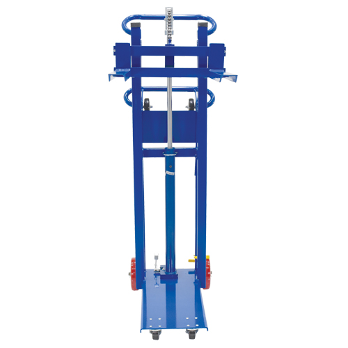 Empileur &agrave; plateforme, M&eacute;canisme Pompe au pied, Capacit&eacute; de 750 lb, Levage max de 52" Pronet Distribution