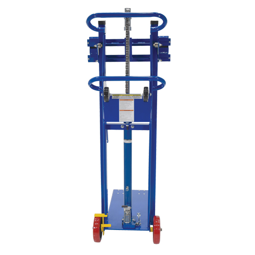 Empileur &agrave; plateforme, M&eacute;canisme Pompe au pied, Capacit&eacute; de 750 lb, Levage max de 52" Pronet Distribution