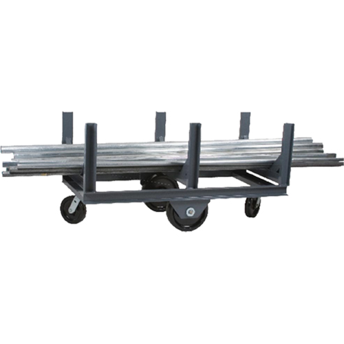 Bar Cradle Truck, 96" L x 28" W x 29" H, 4000 lbs. Capacity, Phenolic Wheels Pronet Distribution