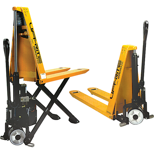 Chariots hydrauliques, 48" lo x 20-1/2" la, Acier, Capacit&eacute; de 3000 lb Pronet Distribution
