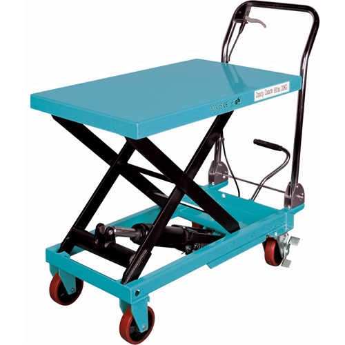 Heavy-Duty Hydraulic Scissor Lift Table, 32" L x 19-3/4" W, Steel, 660 lbs. Capacity Pronet Distribution