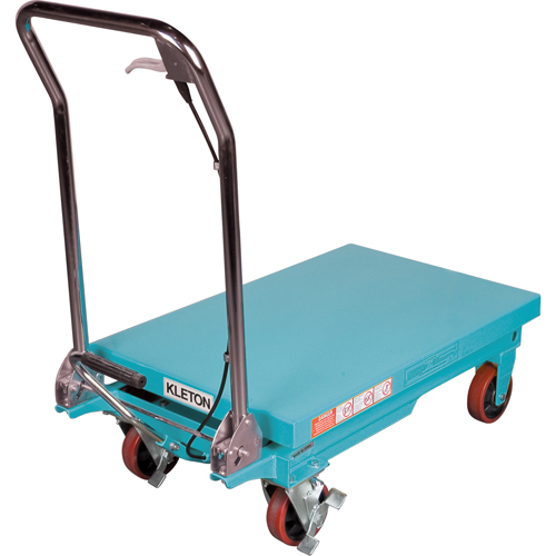 Heavy-Duty Hydraulic Scissor Lift Table, 32" L x 19-3/4" W, Steel, 660 lbs. Capacity Pronet Distribution