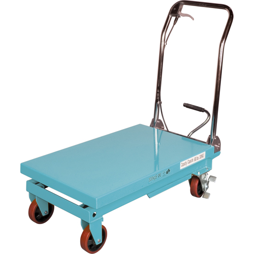 Heavy-Duty Hydraulic Scissor Lift Table, 32" L x 19-3/4" W, Steel, 660 lbs. Capacity Pronet Distribution