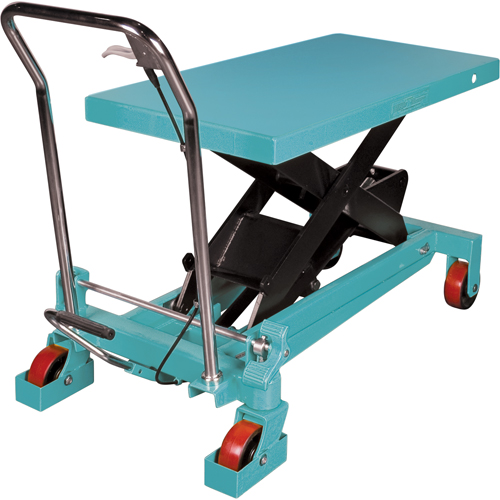 Heavy-Duty Hydraulic Scissor Lift Table, 40" L x 20-1/8" W, Steel, 2200 lbs. Capacity Pronet Distribution