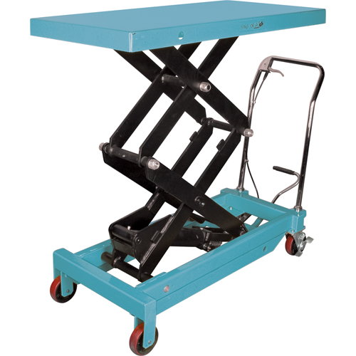 Table &eacute;l&eacute;vatrice robuste &agrave; ciseaux hydraulique, 48" lo x 24" la, Acier, Capacit&eacute; 1545 lb Pronet Distribution