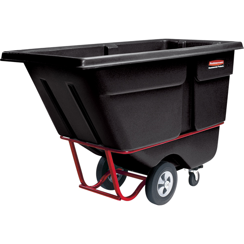 Tilt Truck, Polyethylene, 1 cu. yd., 2100 lbs. Load Capacity Pronet Distribution
