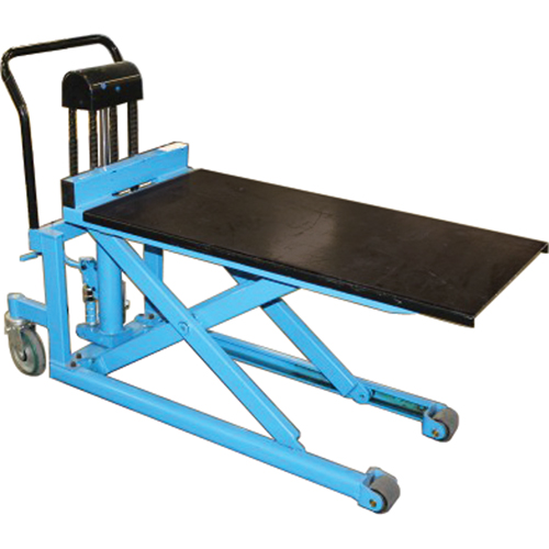 Chariots/tables hydrauliques pour palettes - Tables en option Pronet Distribution