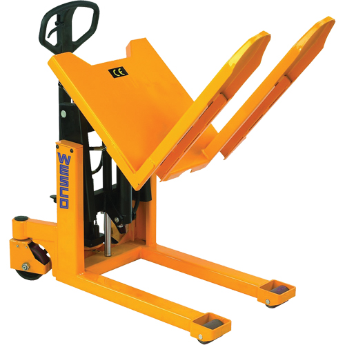 Basculeurs ergonomiques pour palettes, Bascule 90°, Capacit&eacute;e 2200 lb, 51-2/3" lo x 21-1/2" la x 44-1/4" h Pronet Distribution