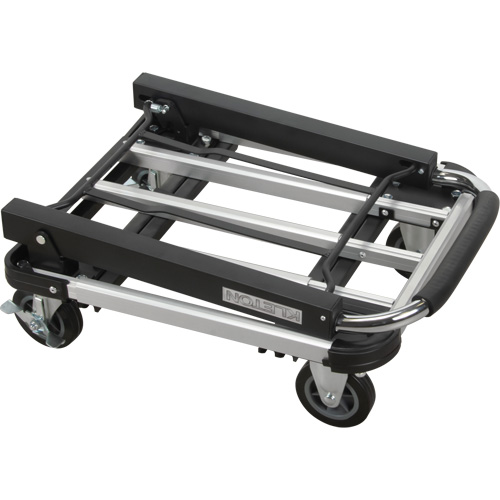 Foldable Platform Trucks, Aluminum, 300 lbs., 28" L x 16" W, 32" High Pronet Distribution