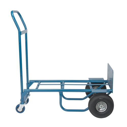 Convertible Deluxe Hand Truck, Steel, 800 lbs. Capacity Pronet Distribution