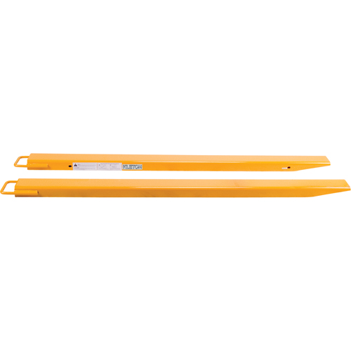 Fork Extensions, 72" L x 5" W, For Fork Width of 4" Pronet Distribution