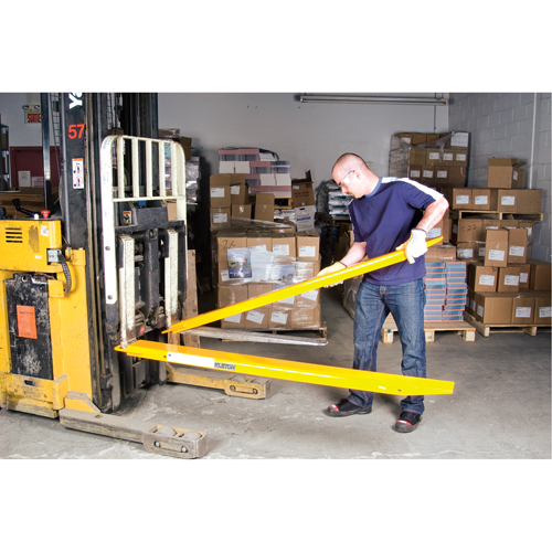 Fork Extensions, 72" L x 5" W, For Fork Width of 4" Pronet Distribution