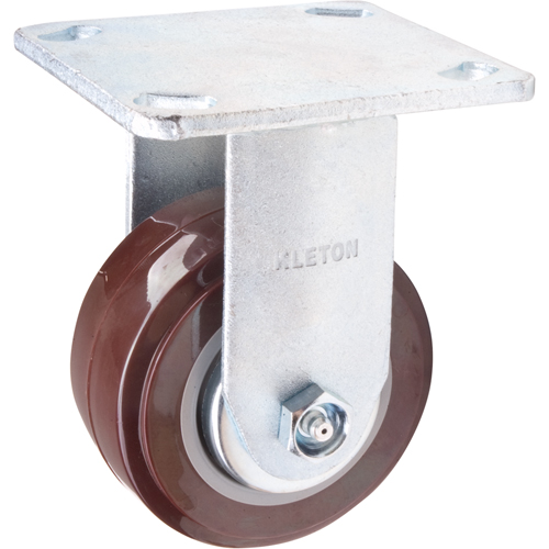 Roulette, Fixe, 4" (101,6 mm), Polyur&eacute;thane,  Pronet Distribution