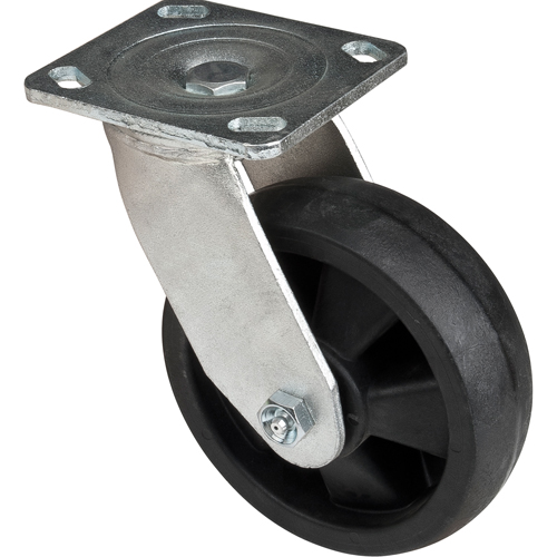 Roulettes haute temp&eacute;rature, Pivotant, 6" (152,4 mm), Nylon, 880 lb (399 kg) Pronet Distribution