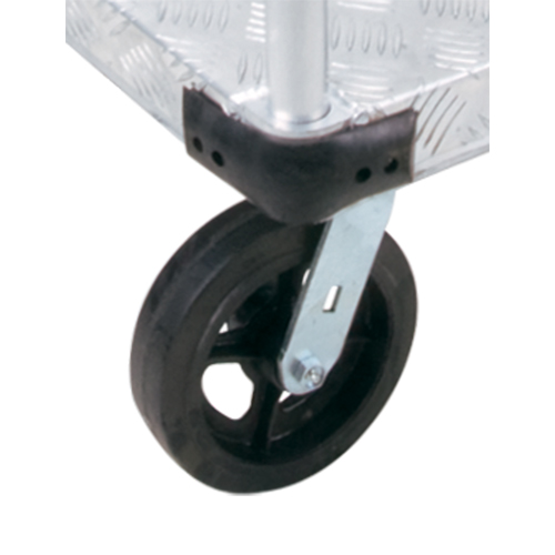 Chariots &agrave; plateforme en aluminium, 24" la x 36" lo, 2000 lb cap, Roues Caoutchouc moul&eacute; Pronet Distribution