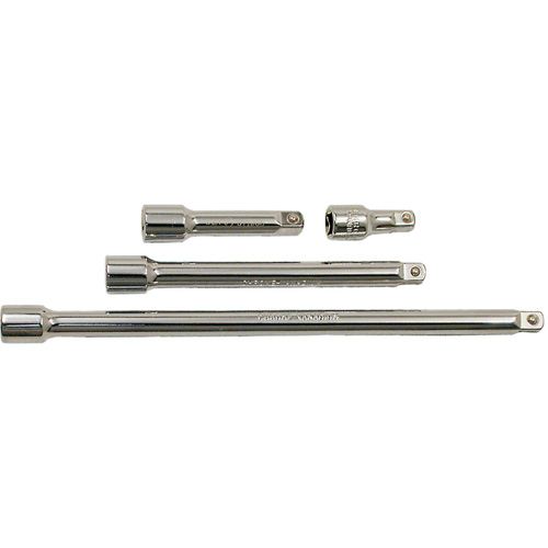 Jeu de barres de rallonges, Prise de 3/8", Fini Chrome, 4 M Pronet Distribution