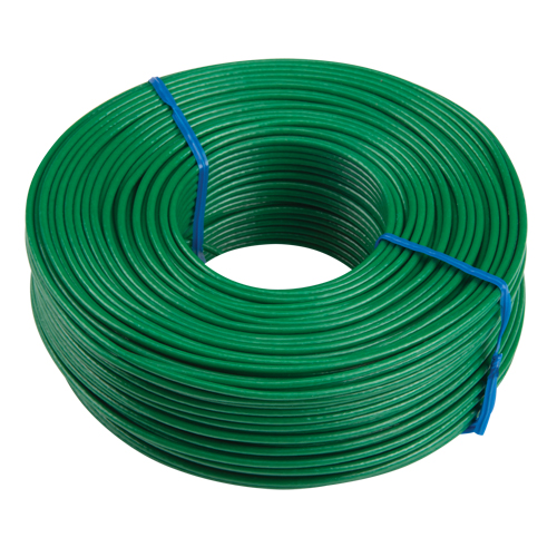 Fil d'attache pour barres d'armature, Enduit PVC vert, Cal. 16, 3,125 lb /bobine Pronet Distribution