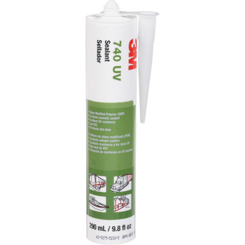 Scellant adh&eacute;sif 740 UV, 290 ml, Cartouche, Gris Pronet Distribution