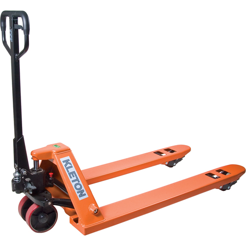 Multi-Directional Hydraulic Pallet Trucks, 48" L x 6-1/4" W, 5500 lbs. Capacity Pronet Distribution