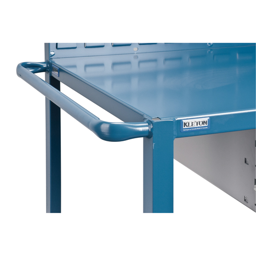 Mobile Service Cart, 2 Tiers, 24" W x 57" H x 40" D, 1200 lbs. Capacity Pronet Distribution