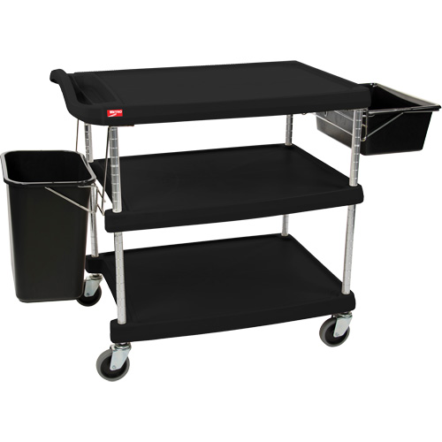 Chariot utilitaire myCart, 3 tiers, 20" x 35-1/2" x 30", Capacit&eacute; 400 lb Pronet Distribution