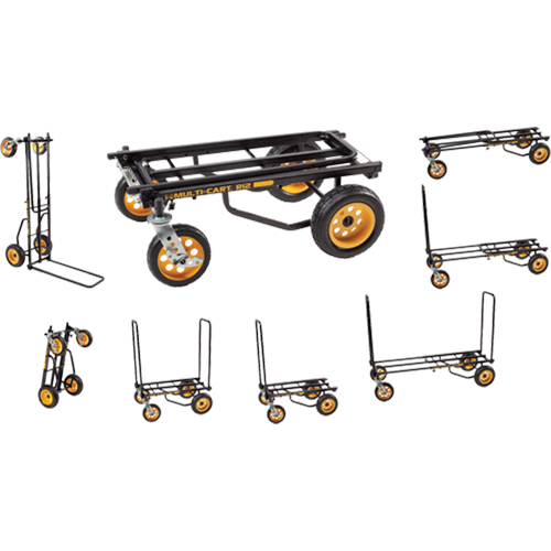 Transporteur d'&eacute;quipement 8 en 1 RockNRoller Multi-Cart, tout terrain, Acier, Capacit&eacute; 500 lb Pronet Distribution