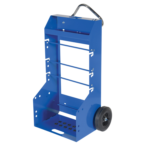 Portable Wire Reel Caddy, Steel, 4 Rod, 29" W x 47-5/16" H x 21-7/8" D, 300 lbs. Capacity Pronet Distribution