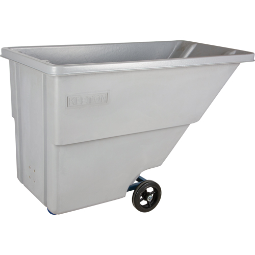Tilt Truck, Polyethylene, 0.625 cu. yd., 500 lbs. Load Capacity Pronet Distribution