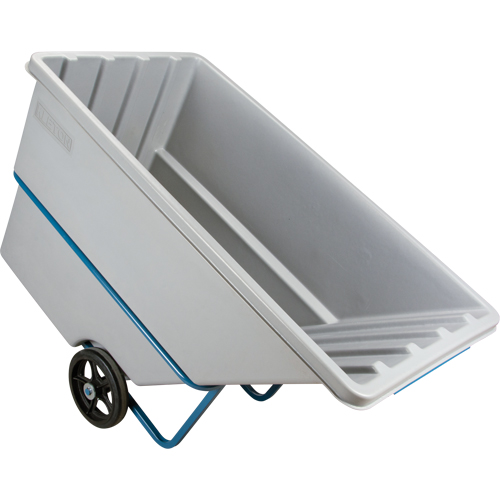 Tilt Truck, Polyethylene, 1.1 cu. yd., 2000 lbs. Load Capacity Pronet Distribution