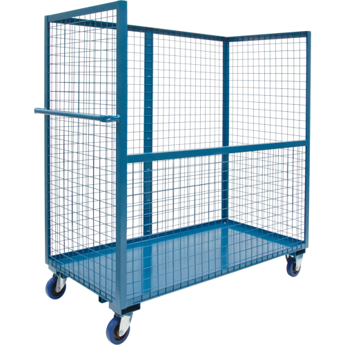 Wire Mesh Stock Truck, Steel, 24" x 55" x 60", 1200 lbs. Capacity Pronet Distribution