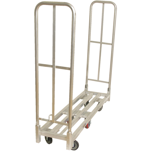 U-Boat Platform Truck, 59-1/2" L x 16" W, 1750 lbs. Capacity, Polyurethane Casters Pronet Distribution