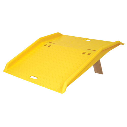 Portable Poly Hand Truck Dock Plate, 750 lbs. Load Capacity, 36" L x 35" W x 5" H Pronet Distribution