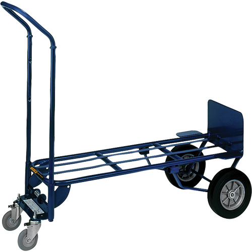 Deluxe Industrial Convertible Hand Truck, Steel, 1000 lbs. Capacity Pronet Distribution