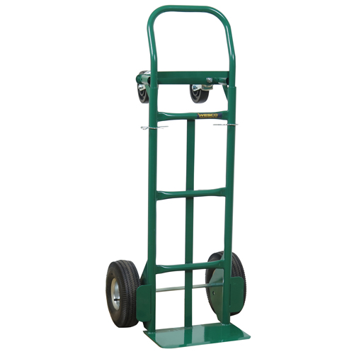 Greenline Economical Convertible Hand Truck - 656-21-PE , Steel, 600 lbs. Capacity Pronet Distribution