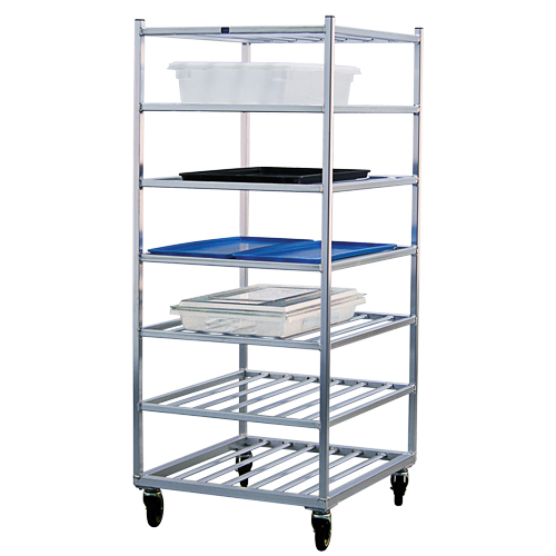 Shelf Cart, 7 Tiers, 28-1/2" W x 69" H x 32" D, 525 lbs. Capacity Pronet Distribution