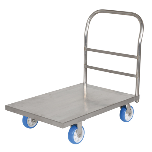 Platform Truck, 36" L x 24" W, 2000 lbs. Capacity, Polyurethane Casters Pronet Distribution