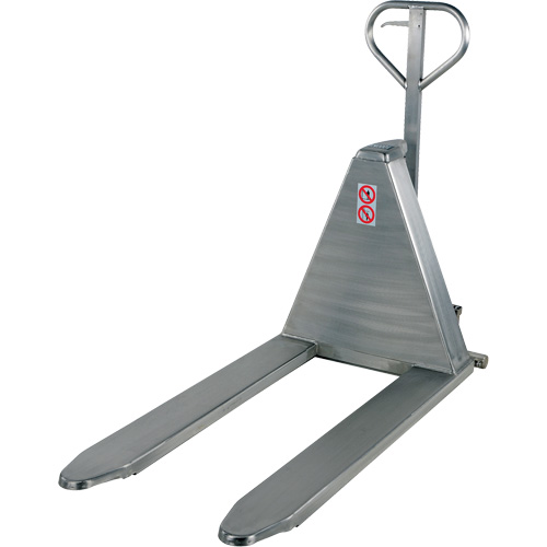 Pallet Lift Table, 45" L x 26-3/4" W, Stainless Steel, 2000 lbs. Capacity Pronet Distribution