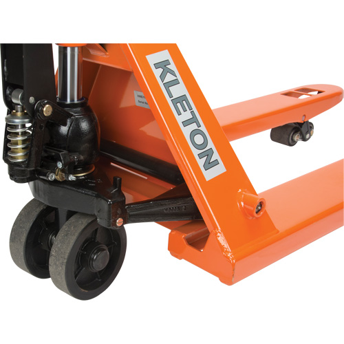 Super Heavy-Duty Manual Pallet Truck, Steel, 48" L x 27" W, 11000 lbs. Capacity Pronet Distribution